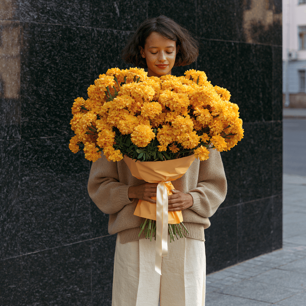 Saffron Dawn bouquet